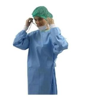 Imagem de Avental Cirúrgico Estéril Descarpack Azul Ca 42.581 Anvisa T - Congrat