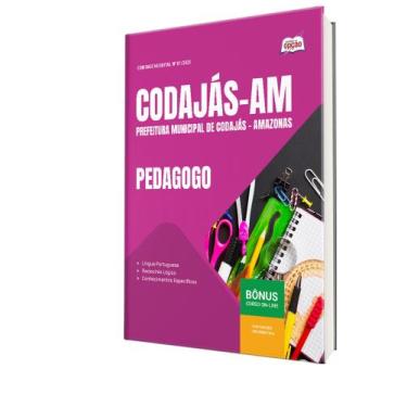 Imagem de Apostila Prefeitura de Codajás-AM - Pedagogo - Apostilas Opção
