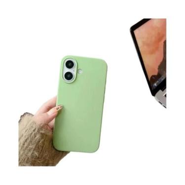 Imagem de Capa De Silicone Líquido Colorida Para iPhone 17 16 15 14 13 12 Mini p