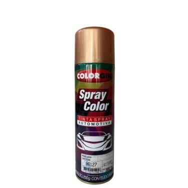 Imagem de Tinta automotiva spray colorgin cor rose gold 300 ml