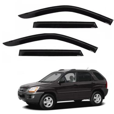 Imagem de Calha De Chuva Sportage 2007 2008 2009 2010 - PRESCALHAS