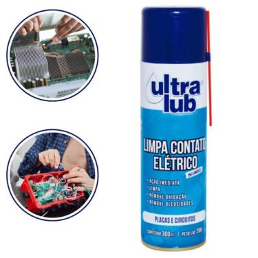 Imagem de Limpa contato elétrico eletrônico spray ultralub 300ml/200g