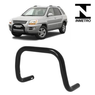 Imagem de Parachoque de Impulsão Sportage 2009 2010 sem chapa Preto - CCF