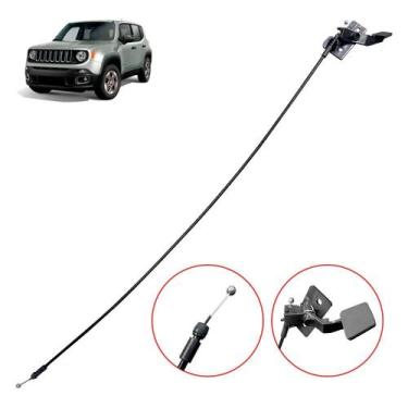 Imagem de Cabo Haste Abertura Puxador Alavanca Capô Renegade Toro - Fegara