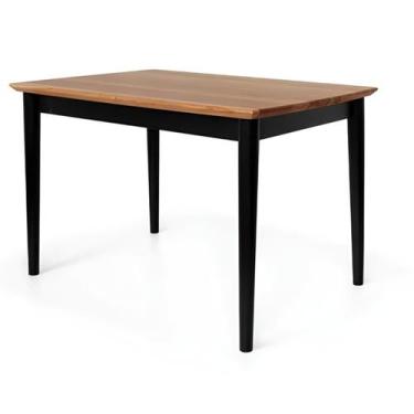 Imagem de 1 Mesa Jantar Madeira Resistente Retangular Sala Cozinha Restaurante A