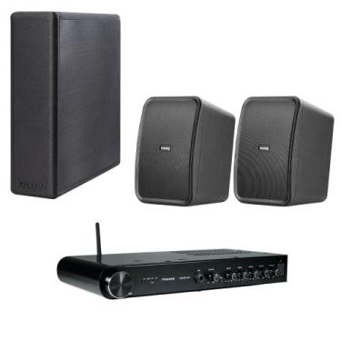 Imagem de COMP Kit Subwoofer Premium Home Sense + Caixas HS 5" Outdoor + Amplifi