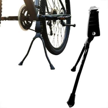 Imagem de Pezinho Descanso Central Cavalete Perna Dupla Bicicleta Reforçado Gara