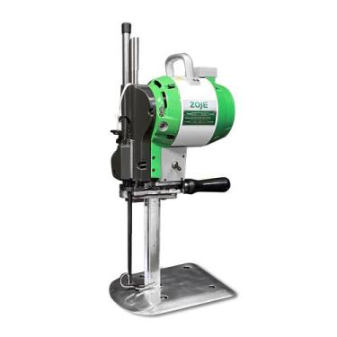 Imagem de Máquina De Corte Cortar Tecido Industrial 10 Polegadas Zoje Cor Verde