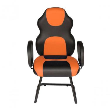 Imagem de Cadeira Gamer Interlocutor Linha Gamer Racing Laranja