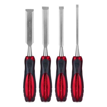 Imagem de Jogo de Formões MTX 244329 6-12-18-24MM Aço Ferramenta CRV 60HRC Precisão e Durabilidade MTX