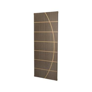 Imagem de Kit com 4 Folhas de Porta Madeira Decorada 210x90cm Espessura 3,5cm Ne