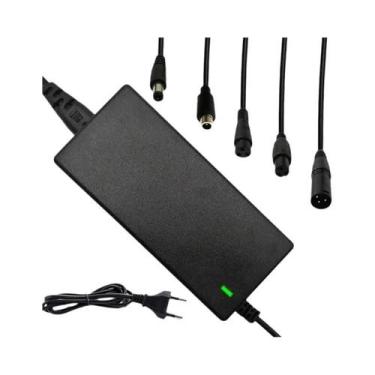 Imagem de Carregador De Bateria De Lítio 42V 54.6V 2A, Adaptadores De Energia Co