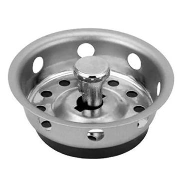 Imagem de Cesto Cestinho Ralo Ralinho Inox Pia Valvula Americana 3 1/2