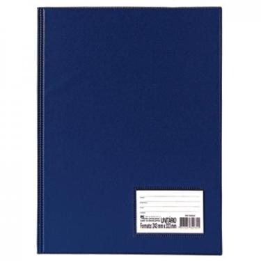 Imagem de Pasta Catalogo 50 Envelopes Fino Azul Dac