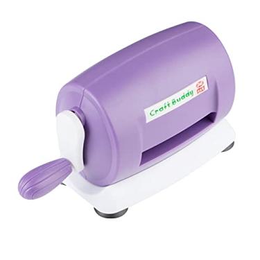 Imagem de LUGU Máquina de corte e vinco manual portátil e de g vação em relevo Faça você mesmo Máquina de corte e vinco com almofadas de corte pa fazer cartões de papel Fer mentas de projetos de arte e