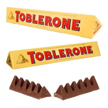 Imagem de Chocolate Ao Leite Importado Toblerone Gigante 360Gr - Mondelez