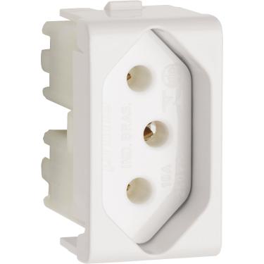 Imagem de Tomada 2P+T 10A 250V Decor Branco PRM04721 – Schneider