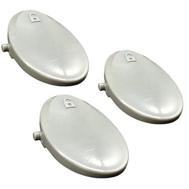 Imagem de Kit com 3un Botão Tecla Cinza Trava do Recipiente Aspirador Electrolux Power Speed STK15 A22780401