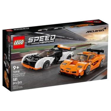 Imagem de Speed Champions Mclaren Solus Gt & F1 Lm Carros 76918 Lego