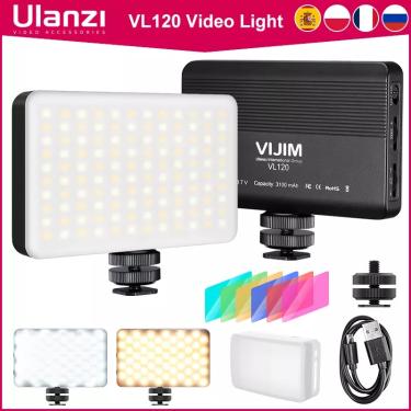 Imagem de Ulanzi Vijim-VL120 LED Video Light  Iluminação para videoconferência  Luz de preenchimento  Softbox