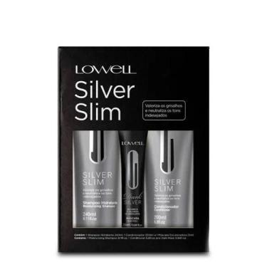 Imagem de Kit Lowell Silver Slim Dark Shampoo + Condicionador +