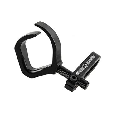 Imagem de Kissybride Descanso de flecha de liga de alumínio para pesca com arco e flecha para caça de arco recurvo composto, acessório de pesca