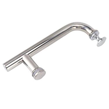 Imagem de Puxador de Porta de Celeiro, Maçaneta de Quarto, Maçanetas Curvas de Banheiro, Porta Deslizante, Piso de Vidro, Aparência Espessada para Maçanetas de Banheiro (202)