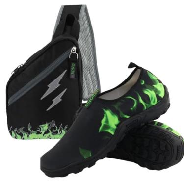 Imagem de Kit Sapatilha Náutica e Mochila Térmica Bono Rock Trilha Bike Cachoeira Caminhada Praia