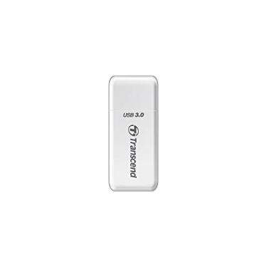 Imagem de Transcend Leitor de cartão USB 3.1 Gen1 SDHC/SDXC/microSDHC/SDXC, TS-RDF5W (branco)