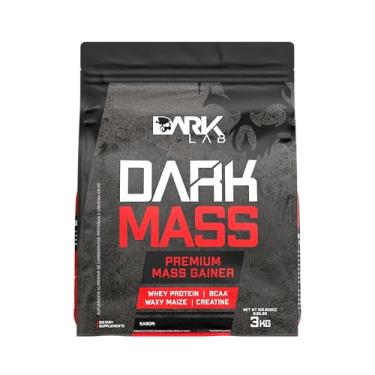 Imagem de Hipercalórico Dark Mass Dark Lab, 3kg, Baunilha, Ganho de Massa