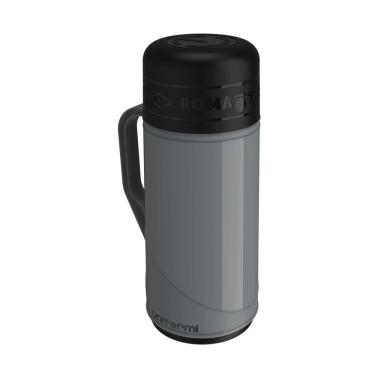 Imagem de Garrafa Térmica De Mesa Roma Tradição Cinza 1L Chimarrão Chá