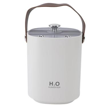 Imagem de Umidificador Portátil, Portas Duplas de Spray, Tecnologia Silenciosa, Tanque de água de 1,2L, para Quarto de Escritório Doméstico Com Luz Noturna, Bico de 360°, Adequado para