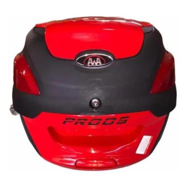 Imagem de Baú para Moto Vermelho 41L Universal - Awa