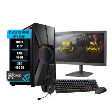 Imagem de Pc Gamer Darius Completo I5 3ºger. Gtx 1050 16gb Ssd 480gb - AMORIM TE