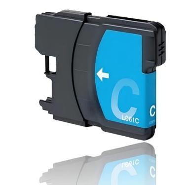 Imagem de Cartucho Para Brother MFC-295CN LC61C Compatível - Toner Vale
