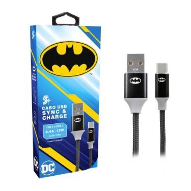 Imagem de Cabo Usb Para Usb-C 1,5M 12W Batman Novo - Chipsce
