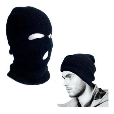 Imagem de Touca Ninja Toca Balaclava  - Para motoqueiros - De lã - bijoprata
