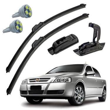 Imagem de Palheta Limpador Parabrisa GM Astra 1998 A 2011 + Pingo T10 - Tiger Au