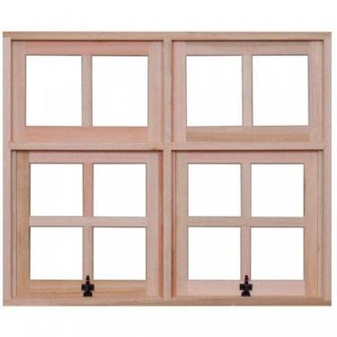 Imagem de Janela de Madeira Maxim-ar 120x120cm Caixilho 9,4cm Ewk Mp5300 Rondosu