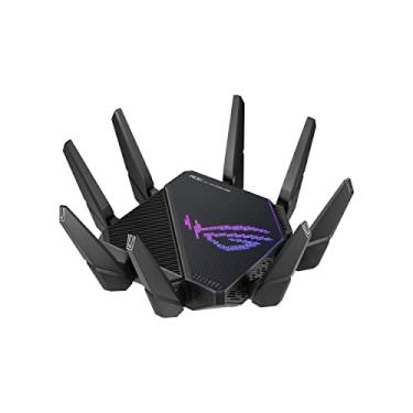 Imagem de ASUS Roteador para jogos ROG Rapture GT-AX11000 Pro Tri-Band WiFi 6 extensível, portas 10G e 2,5G, ASUS RangeBoost Plus, aceleração de jogos de nível triplo, segurança de rede sem assinatura,