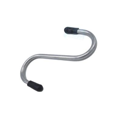 Imagem de Kit Gancho Tipo S Multiuso Metal 3 Unidades Organizador 10cm - SPMIlk