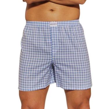 Imagem de Cueca Samba Canção Presidente B173 Algodão - Plus Size - Lenços Presid