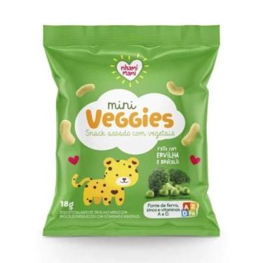 Imagem de Mini Veggies Snack Ervilha E Brócolis 18G - Nhamimami