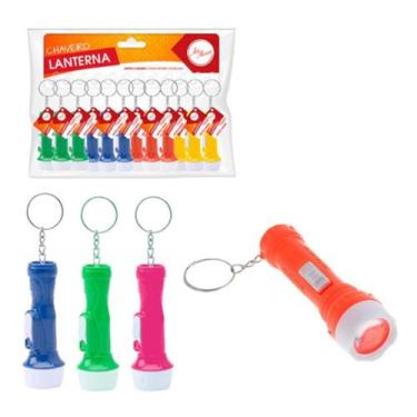 Imagem de 12 Mini Lanterna Led Chaveiro P/ Lambrancinha Atacado - Art House