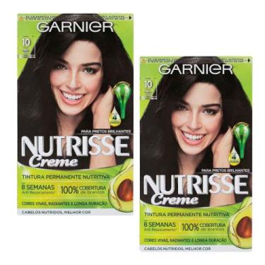 Imagem de Kit 2 Tintura Creme Nutrisse Garnier Aveia 60 Kit