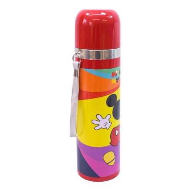 Imagem de Garrafa Térmica Infantil Inox Mickey Mouse - 4 Modelos