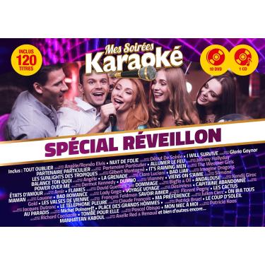 Imagem de Mes soirées karaoké spécial réveillon [Coffret 10Dvd + 1Cd]
