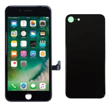 Imagem de Tela Display Lcd Touch Para ip 8 Plus  Tampa  Película 3D - Inova