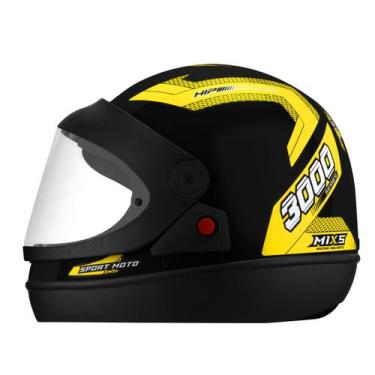 Imagem de Capacete Fechado Moto Mixs New Automatic Masculino Feminino Segurança 