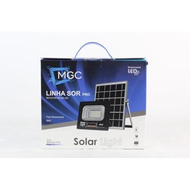 Imagem de Refletor Solar Led Holofote 300w Placa Prova Dágua